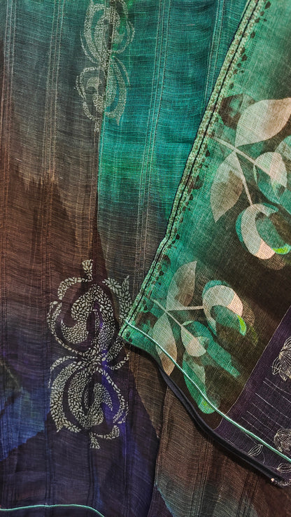 Semi Stitched linen kota Short Tunic