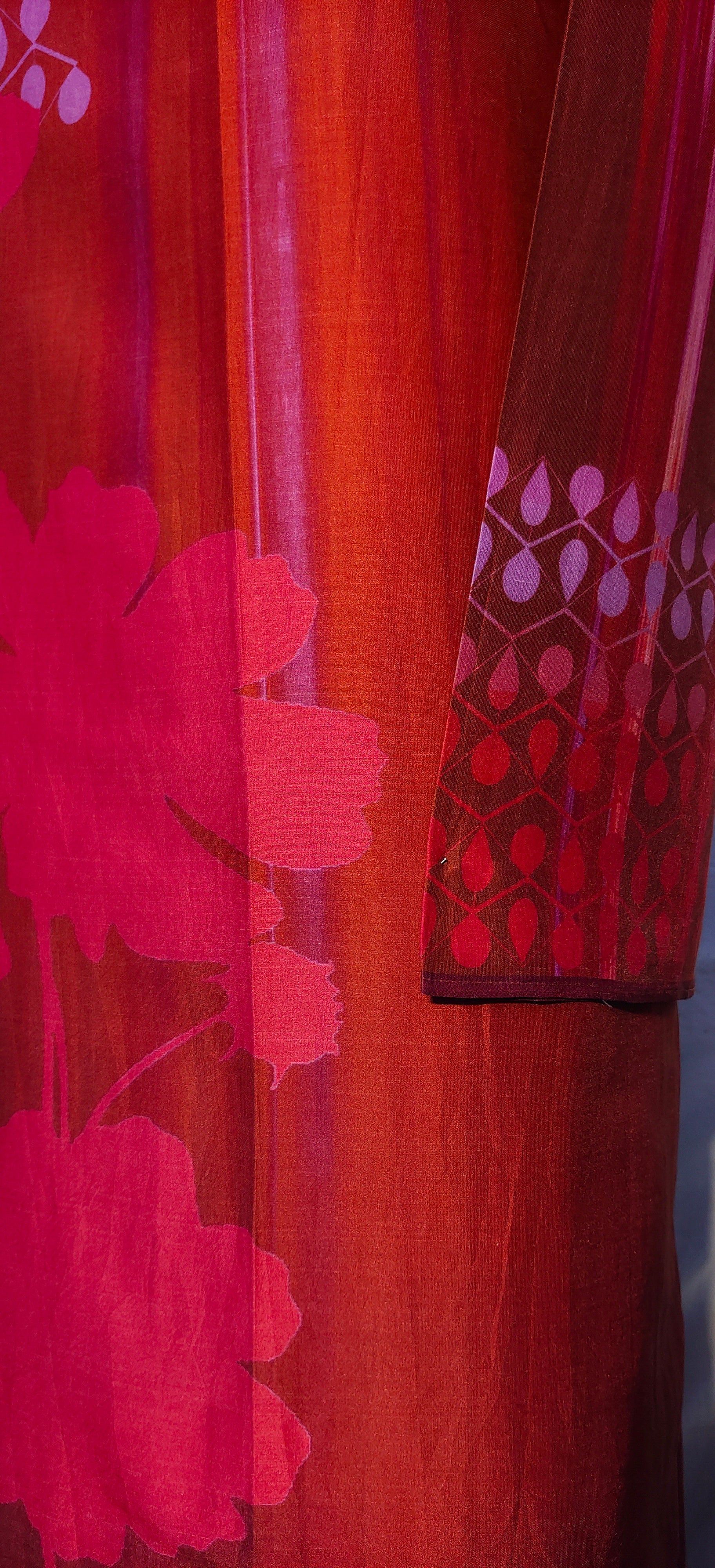 Semi Stitched Chanderi Kurta VISHAL KAPUR