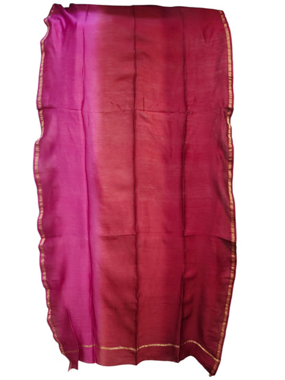 Semi Stitched Chanderi Casual suitset