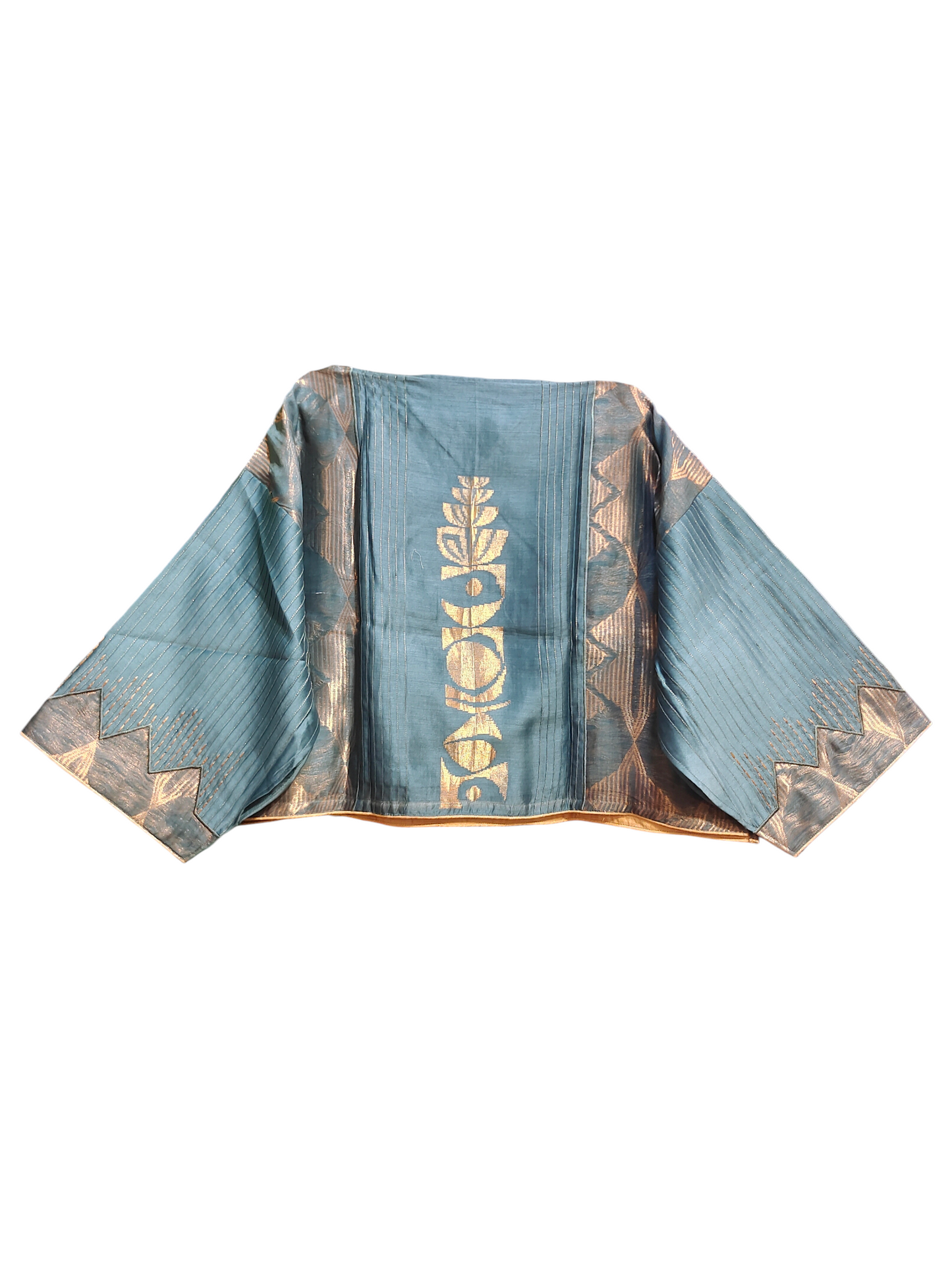 Chanderi Silk Ajrakh Saree