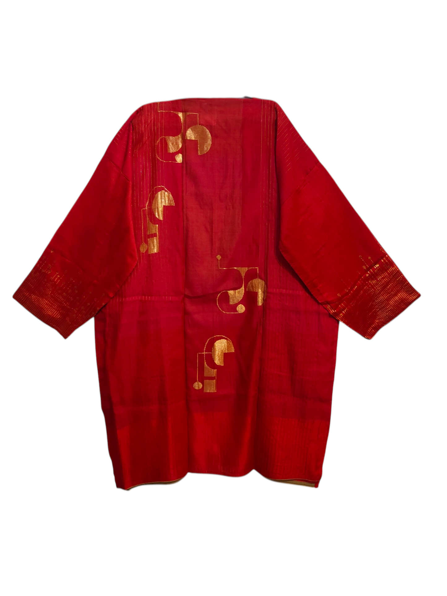 Semi Stitched Formal Chanderi Kurta