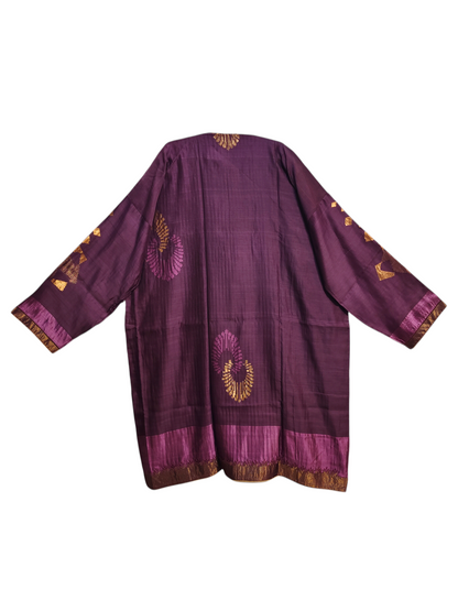 Semi Stitched Formal chanderi Suitset