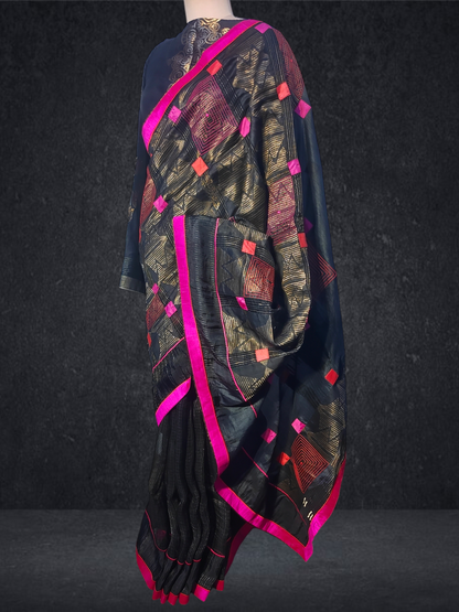 Formal Chanderi Zariwoven Saree