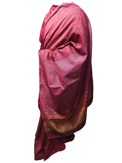 Chanderi Block Printed Saree