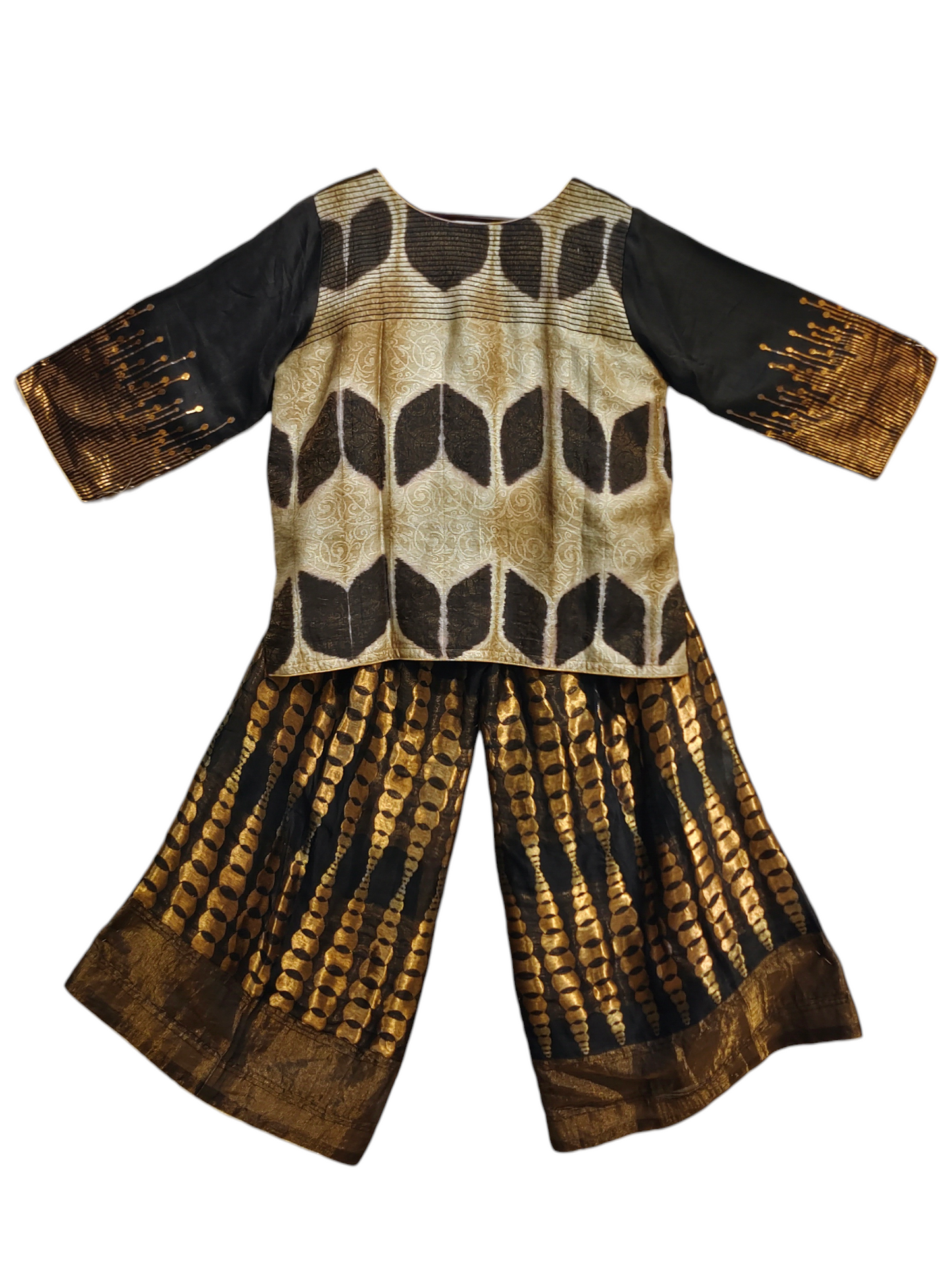Indowestern chanderi formal coordset