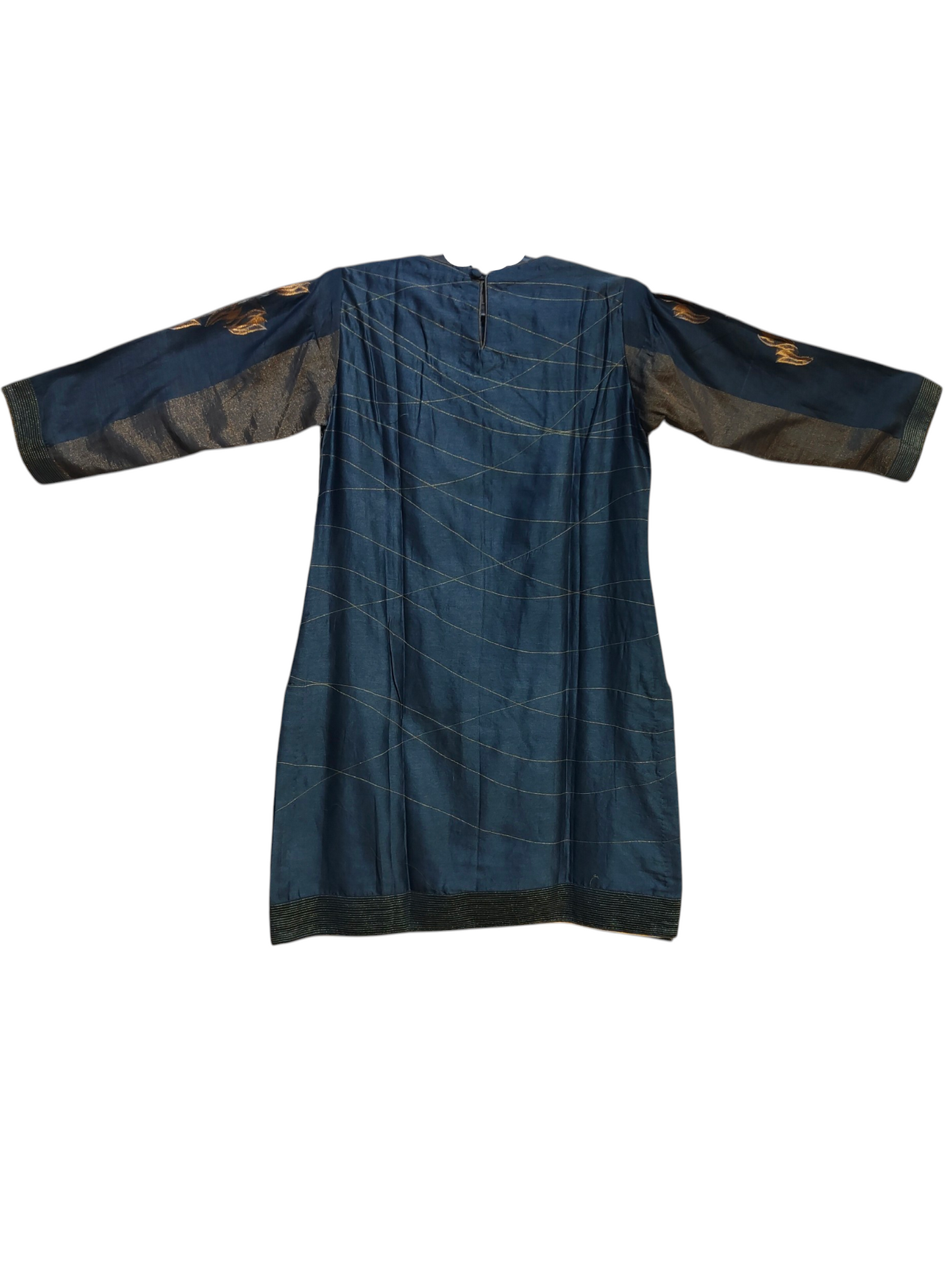 Stitched Chanderi  Tunic ready size 42