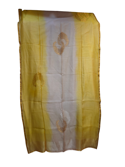 Semi Stitched Formal chanderi Suitset