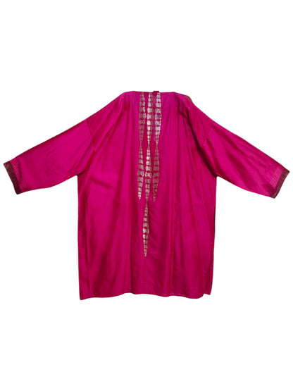 Semi Stitched Chanderi Formal Suitset