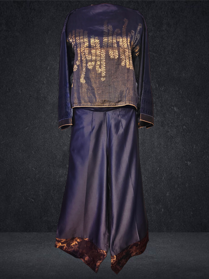 Stitched Chanderi Long Dress