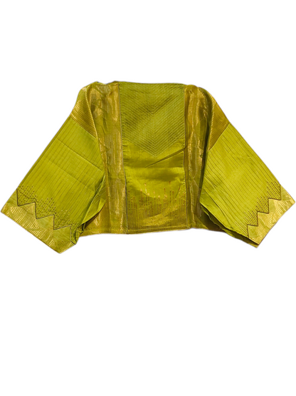 Formal Chanderi Zari Woven With Gota Saree