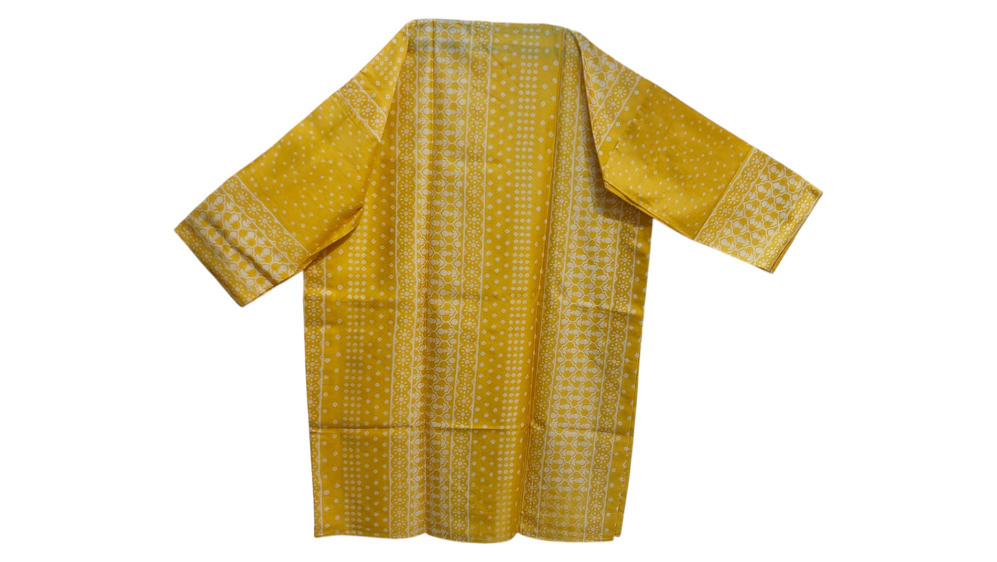 Semi Stitched Casual kurta
