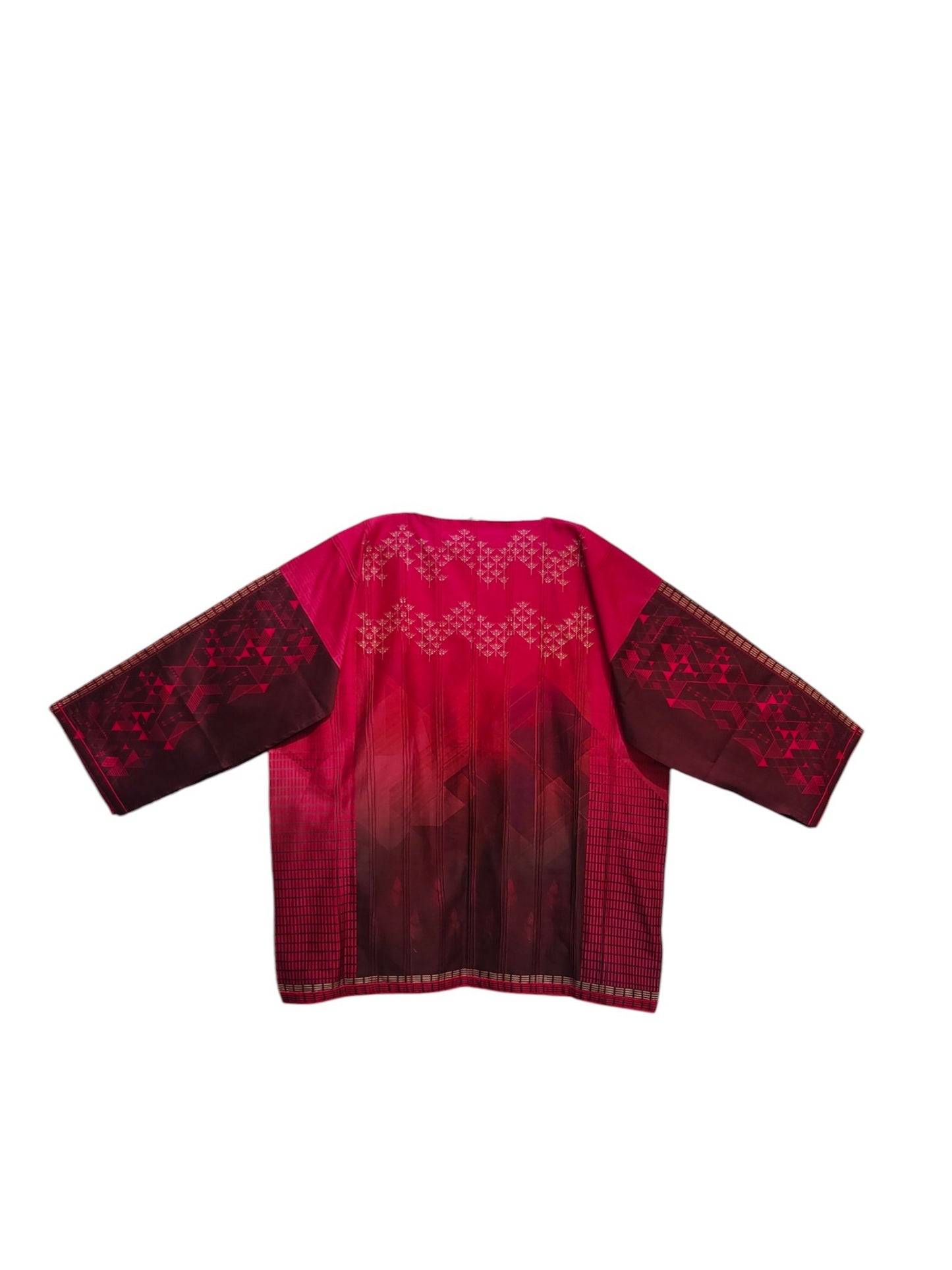Semi Stitched printed chanderi Tunic