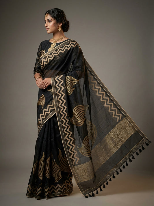 Formal Chanderi Silk Saree