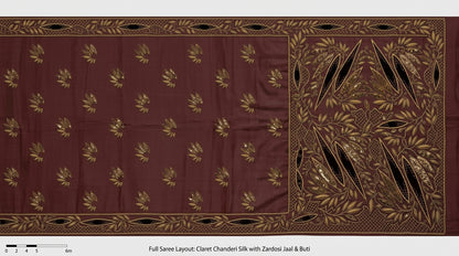 Formal Pure Silk embroidered Saree