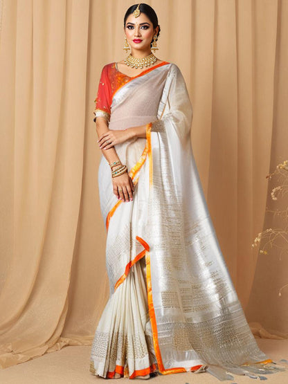 Formal Chanderi Gota Patti Saree