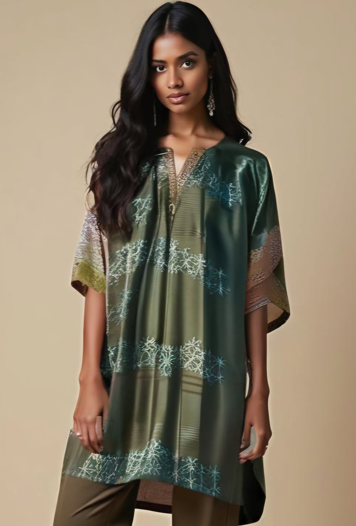 Stitched Digital Printed Short Tunic