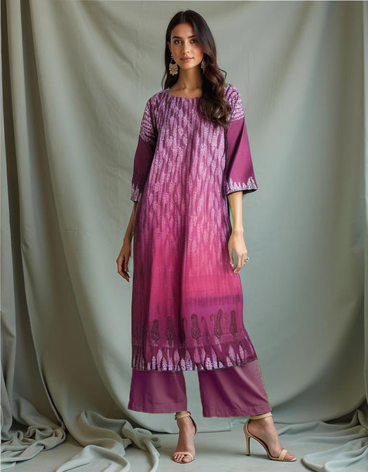 Semistitched Chanderi Kurta VISHAL KAPUR