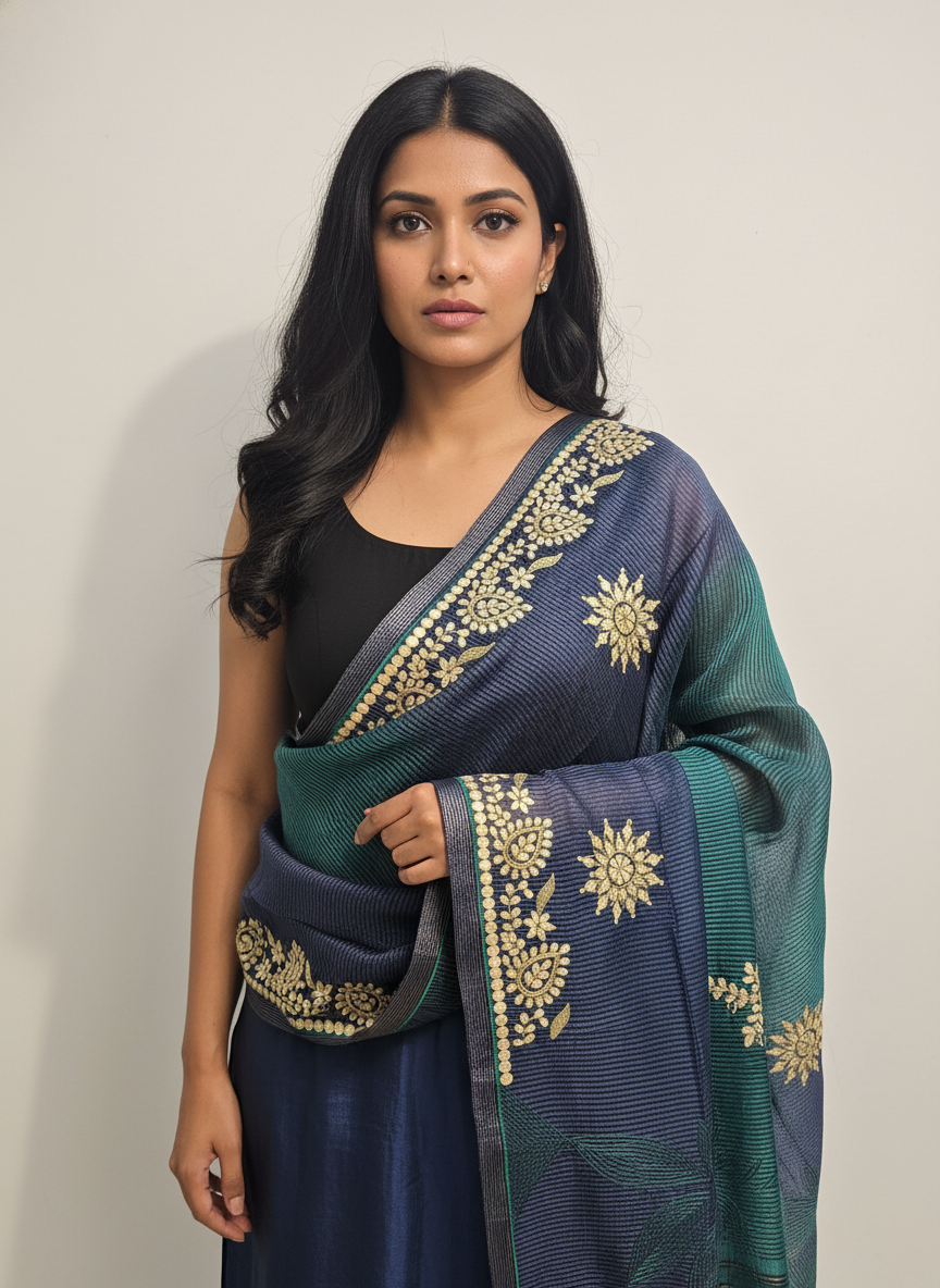 Formal chanderi Dupatta