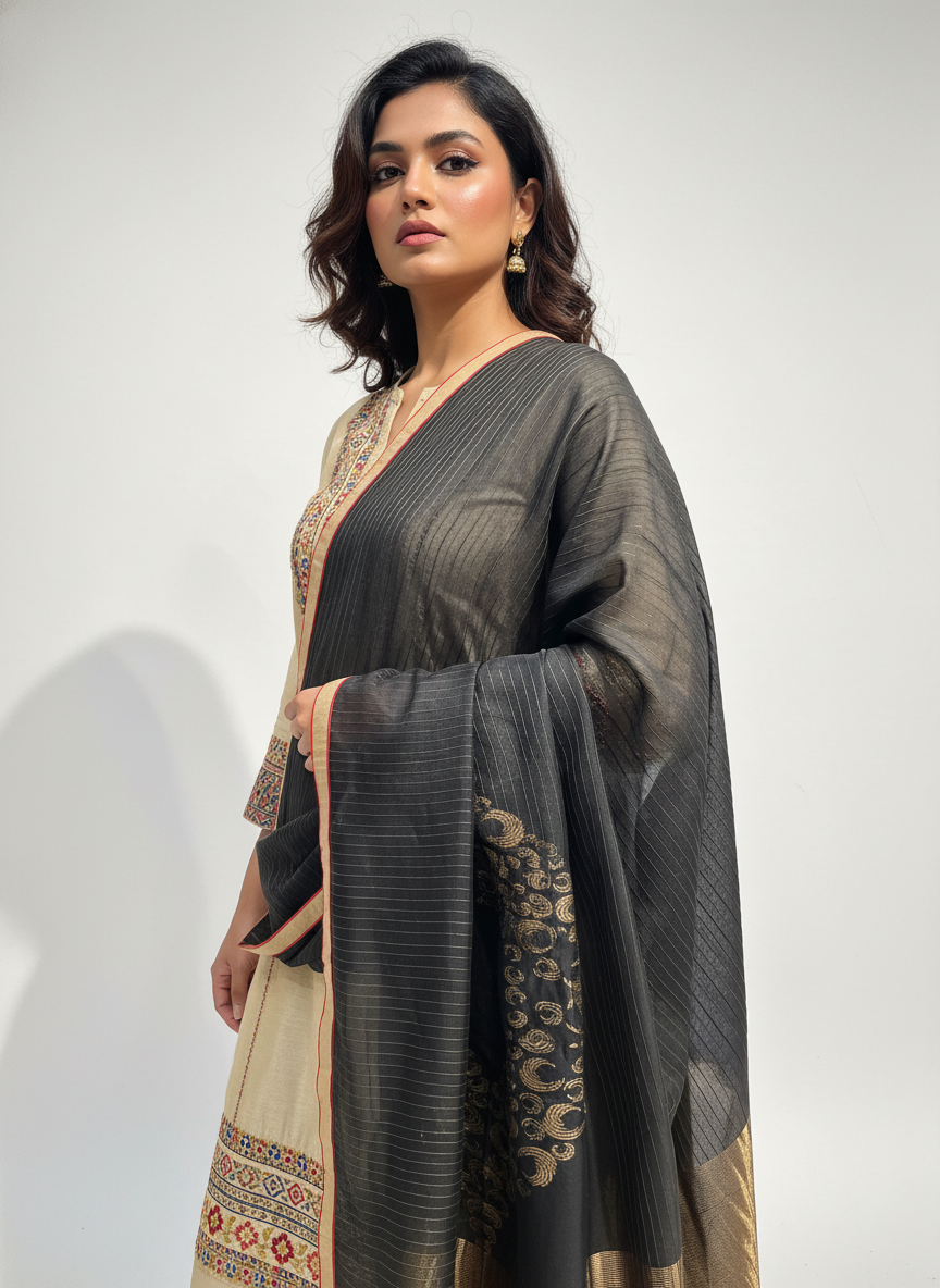Formal chanderi Dupatta