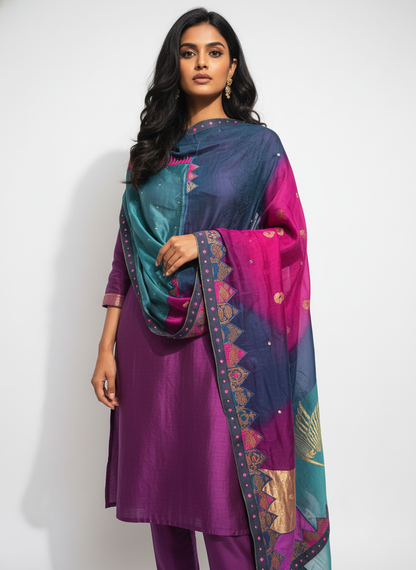 Formal chanderi Dupatta