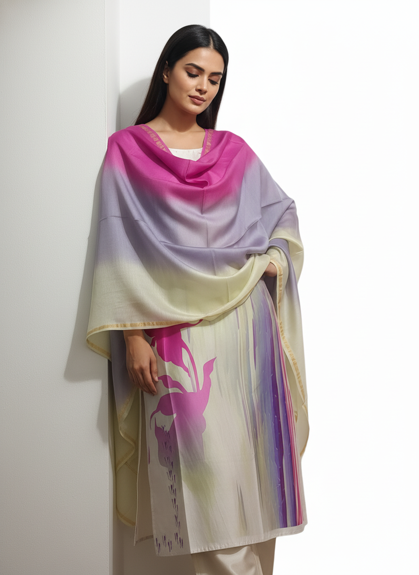 Semi Stitched Cotton Casual Suitset VISHAL KAPUR