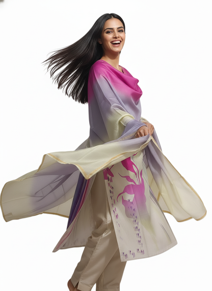 Semi Stitched Cotton Casual Suitset VISHAL KAPUR