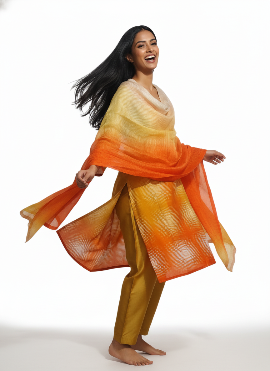 Semi Stitched Cotton Casual Suitset VISHAL KAPUR