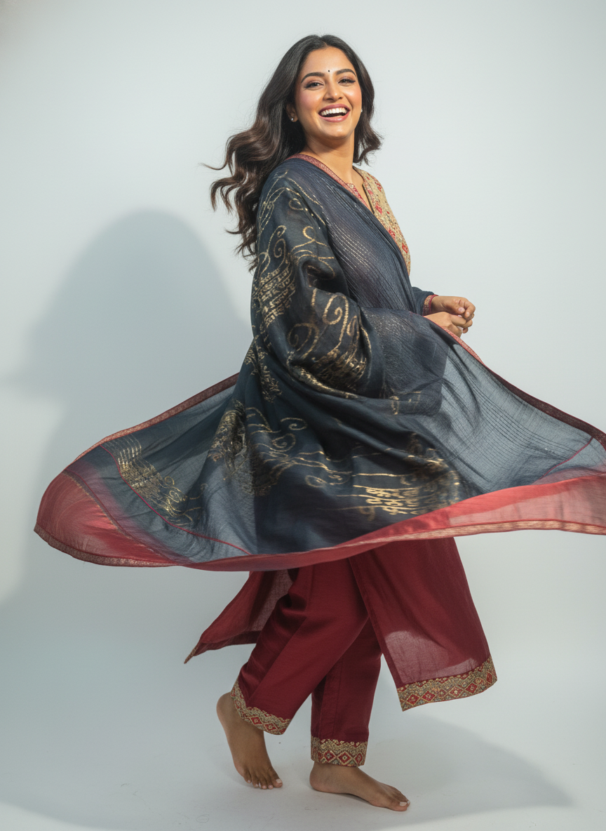 Formal chanderi Dupatta