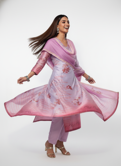 Semi Stitched Cotton Casual Suitset VISHAL KAPUR