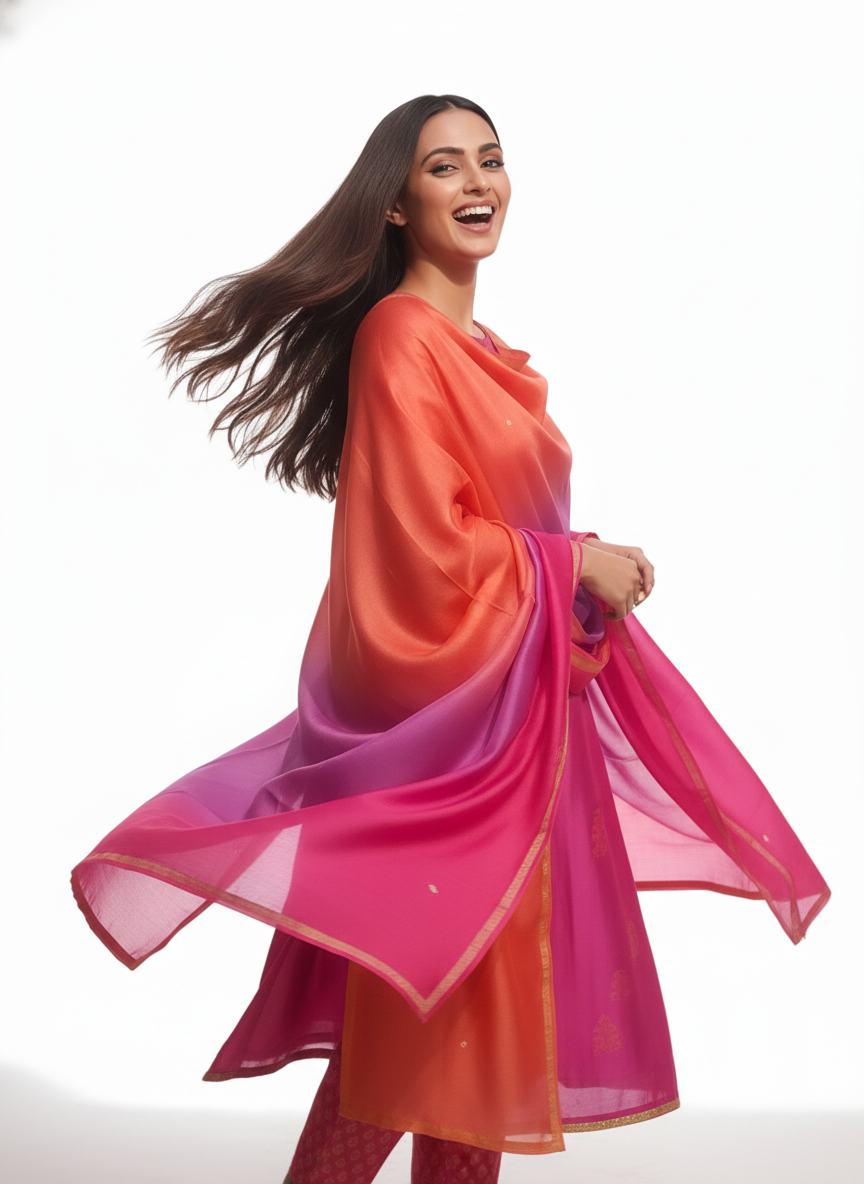 Semi Stitched Cotton Casual Suitset VISHAL KAPUR