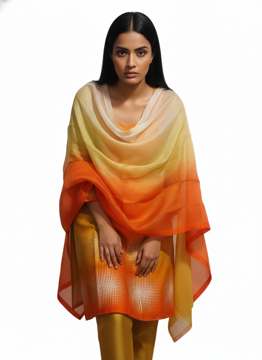 Semi Stitched Cotton Casual Suitset VISHAL KAPUR