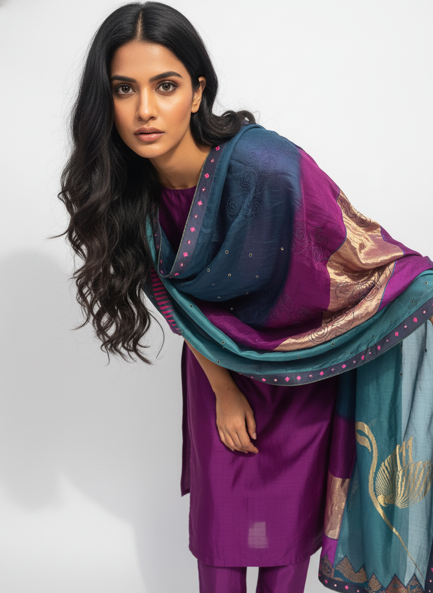 Formal chanderi Dupatta