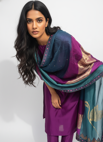 Formal chanderi Dupatta