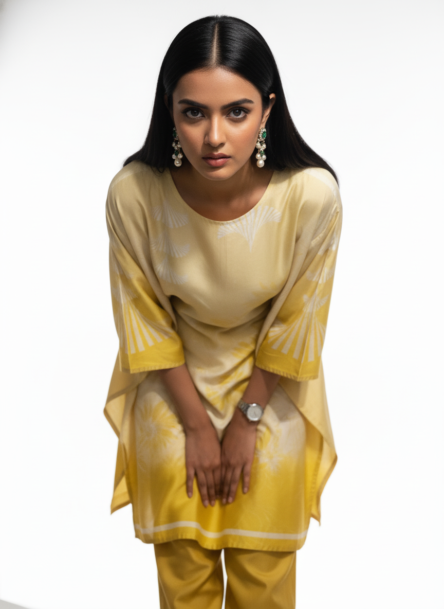 Semi Stitched Cotton kurta