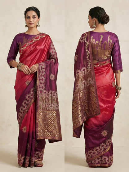 Formal Silk Chanderi Saree