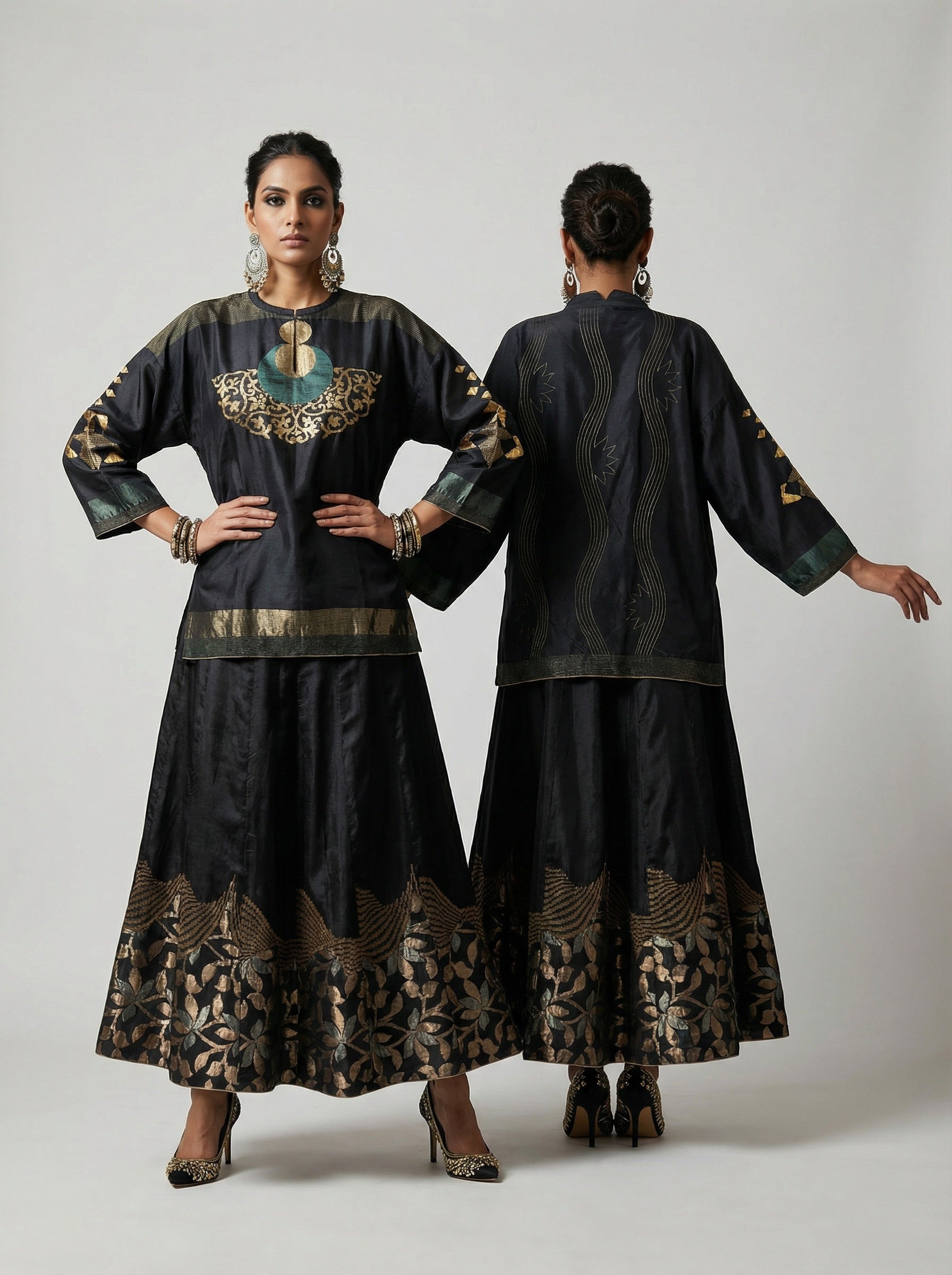 Stitched Formal Skirt VISHAL KAPUR STUDIO