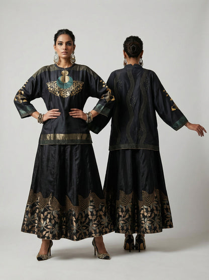 Stitched Formal Skirt VISHAL KAPUR STUDIO
