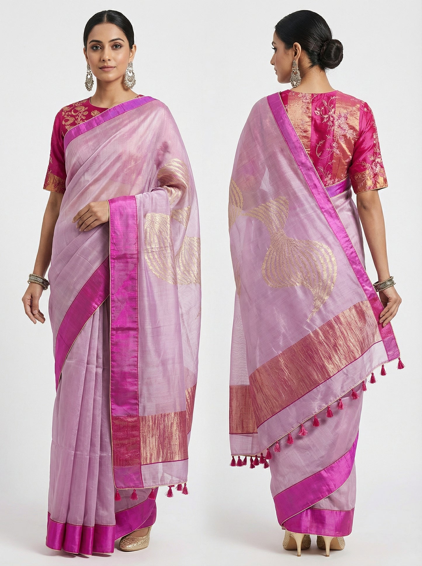 Formal Silk Chanderi Saree