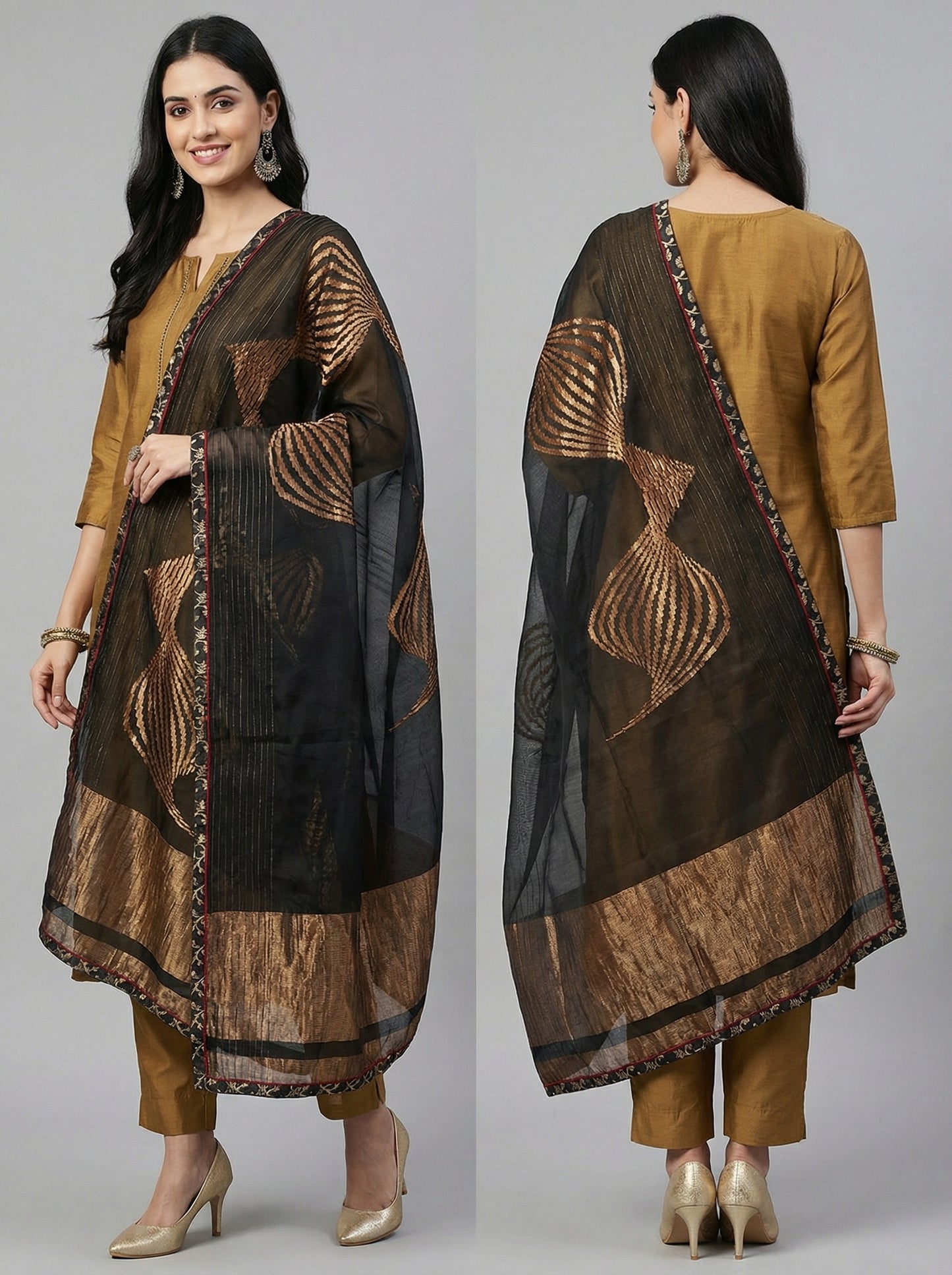 Formal Chanderi Dupatta