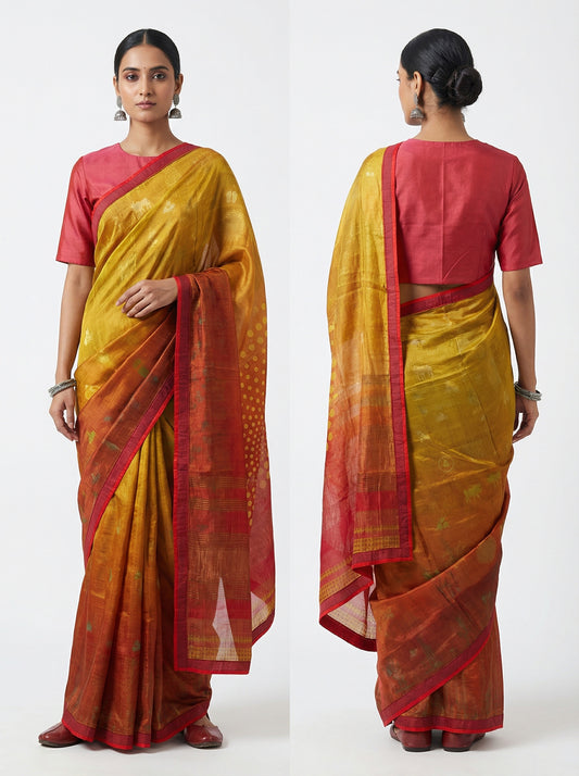 Casual Silk Digital Printed Saree