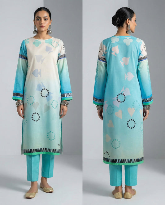 Semistitched cotton Kurta(VKSK01CAS158-K)